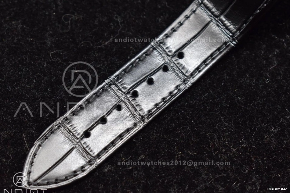 Black SportInspired Maker Dial Black 8F Overseas Strap on 932 Rubber SS 0426